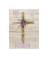 Фото #1 товара Kathleen Parr Mckenna Easter Blessing Saying III with Cross V2 Canvas Art - 15" x 20"