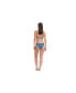 Фото #2 товара Women's Textured Triangle bikini bra swim top