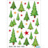 Фото #4 товара HERMA Christmas trees - Silk - Multicolour - Permanent - Christmas - 28 pc(s) - 1 sheets