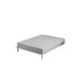 Fitted sheet Alexandra House Living Pearl Gray 190/200 x 200 cm