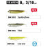 Фото #3 товара FIIISH Black Minnow Combo Search Soft Lure 8g 90 mm