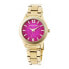 Фото #1 товара женские часы аналоговые розовый циферблат Devota & Lomba