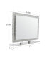 Фото #9 товара LED Crystal Mirror Light With Dimmable Lights