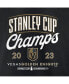 Men's Black Vegas Golden Knights 2023 Stanley Cup Champions Logo T-shirt