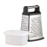 MASTERCLASS Stainless Steel Four Sided Grater