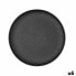 Фото #1 товара Плоская тарелка Bidasoa Fosil Чёрный Керамика 26,5 x 26,4 x 2,3 cm (6 штук)