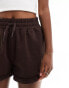 Liquor N Poker relaxed shorts raw edge Коричневый, 34 - фото #5