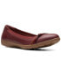 Clarks Meadow Rae Leather Flat Women's