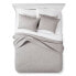 Фото #1 товара Gray Solid Quilt and Sham Set (Twin) 2pc - The Industrial Shop