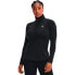 ფოტო #2 პროდუქტის UNDER ARMOUR ColdGear Authentics half zip long sleeve T-shirt