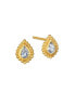 Фото #1 товара Commune with Love Blue Topaz Stud Earring