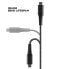 Фото #8 товара Lindy 3m Reinforced USB Type C to Lightning Cable - 3 m - Lightning - USB C - Male - Male - Black