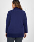 ფოტო #2 პროდუქტის Plus Size Open-Front Cardigan Sweater, Created for Macy's