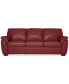 Фото #7 товара Lothan 87" Leather Sofa, Created for Macy's