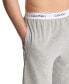 Фото #3 товара Men's Modern Cotton Logo Pajama Pants