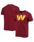 Фото #2 товара Men's Burgundy Washington Commanders Logo Imprint Super Rival T-shirt