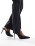 Фото #1 товара Stradivarius slingback heel in black