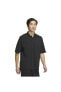 Ic4421-e Tech Polo Erkek T-shirt Siyah