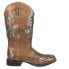 Фото #1 товара Roper Belle Metallic Square Toe Cowboy Womens Brown Casual Boots 09-021-0901-25
