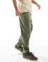 Фото #10 товара Polo Ralph Lauren Trailster garment dyed twill cargo trousers relaxed fit in dark green