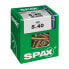 Box of screws SPAX Yellox Wood Flat head 100 Pieces (5 x 40 mm)