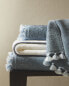 Фото #15 товара Полотенце из хлопка с кисточками ZARAHOME Cotton Towel with Tassels