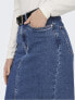Фото #3 товара Юбка джинсовая средней длины Only ONLSIRI 15324365 синего оттенка