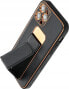 OEM Futerał LEATHER CASE KICKSTAND do SAMSUNG S23 FE czarny