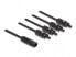 Фото #2 товара Delock DL4 Solar Splitter Cable 1 x male to 4 x female 50 cm black - Cable splitter - Black - Male/Female - MC4 - TS4 - QC4 - DL4 - Polybag