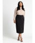 Plus Size The 365 Column Midi Skirt