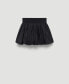 Women's Ruffed Hem Mini-Skirt