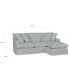 Фото #23 товара Brenalee 93" Fabric Sofa and Slipcover