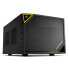 Фото #2 товара Sharkoon SHARK ZONE C10 - PC - Black - Yellow - Mini-ITX - Metal - Gaming - 15 cm