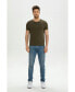 Фото #3 товара Bellemere Men's Crew-Neck Cotton T-Shirt