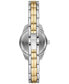 Women's Two-Tone Stainless Steel Bracelet Watch 31mm Gift Set