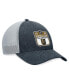 Фото #4 товара Men's Charcoal, Black Vegas Golden Knights 2023 Stanley Cup Champions Mesh Locker Room Adjustable Hat