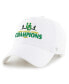 Фото #2 товара Men's White Oregon Ducks 2024 Fiesta Bowl Champions Clean Up Adjustable Hat