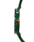 ფოტო #4 პროდუქტის Unisex Trojan Green Silicone Strap Watch 44mm