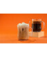 Фото #5 товара Стакан для кофе однослойный JoyJolt Diner 15.5 унций, набор из 4 шт.