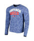 Фото #2 товара Men's Royal Buffalo Bills Performance Camo Long Sleeve T-shirt