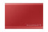 Samsung Portable SSD T7 - 500 GB - USB Type-C - 3.2 Gen 2 (3.1 Gen 2) - 1050 MB/s - Password protection - Red