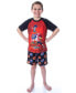 Фото #3 товара Boys Burst Surge Hikaru and Hyuga T-Shirt and Shorts Pajama Set