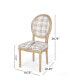 Фото #4 товара Phinnaeus French Country Dining Chairs Set, 2 Piece