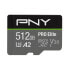 Фото #1 товара PNY PRO Elite microSDXC 512GB - 512 GB - MicroSDXC - Class 10 - 100 MB/s - 90 MB/s - Class 3 (U3)