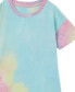 Little Girls Poppy Short Sleeve Print T-shirt