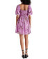 Фото #4 товара Women's Violeta Sweetheart-Neck Mini Dress