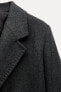 Zw collection wool blend frock coat