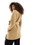 Vero Moda short trench coat in camel