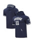 ფოტო #1 პროდუქტის Men's Micah Parsons Navy Dallas Cowboys Player Name and Number Hoodie T-shirt