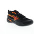 Фото #3 товара Puma Playmaker Pro Laser 37832301 Mens Black Mesh Athletic Basketball Shoes